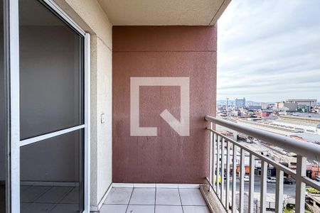 Varanda da Sala de apartamento para alugar com 2 quartos, 64m² em Brás, São Paulo