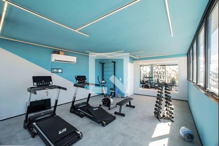 Área comum - Academia de kitnet/studio à venda com 1 quarto, 28m² em Vila Clementino, São Paulo