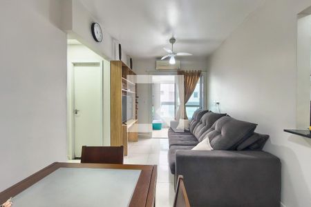 Sala de apartamento para alugar com 2 quartos, 75m² em Cidade Ocian, Praia Grande