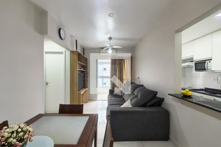 Sala de apartamento para alugar com 2 quartos, 75m² em Cidade Ocian, Praia Grande