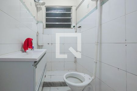 Banheiro  de apartamento à venda com 1 quarto, 44m² em Laranjeiras, Rio de Janeiro