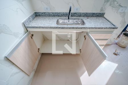 Sala/Cozinha de casa para alugar com 1 quarto, 35m² em Jaguaré, São Paulo