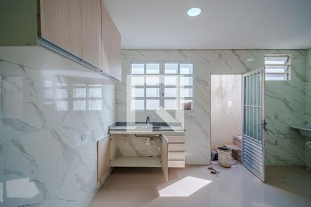Sala/Cozinha de casa para alugar com 1 quarto, 35m² em Jaguaré, São Paulo