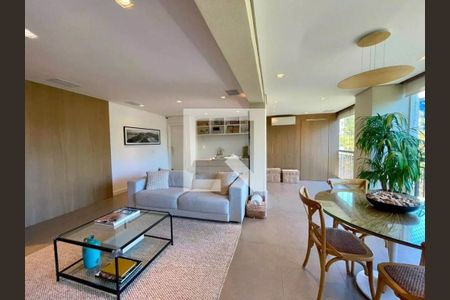 Sala de apartamento para alugar com 3 quartos, 138m² em Santo Amaro, São Paulo