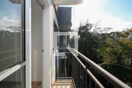 Varanda Sala de apartamento para alugar com 2 quartos, 47m² em Vila Monte Serrat, Cotia