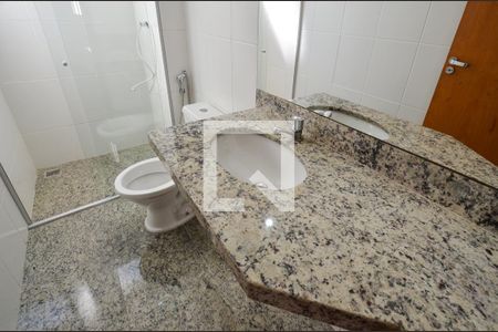 Banheiro Suíte de apartamento para alugar com 3 quartos, 89m² em Colégio Batista, Belo Horizonte