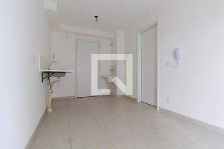 Sala, Cozinha e Área de Serviço de apartamento para alugar com 1 quarto, 28m² em Penha de França, São Paulo