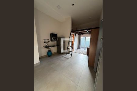 Cozinha de apartamento para alugar com 1 quarto, 30m² em Residencial Florida, Ribeirão Preto
