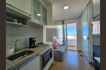 sala de apartamento para alugar com 1 quarto, 35m² em Amaralina, Salvador