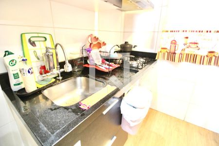 Cozinha  de apartamento para alugar com 2 quartos, 44m² em Lageado, Ferraz de Vasconcelos