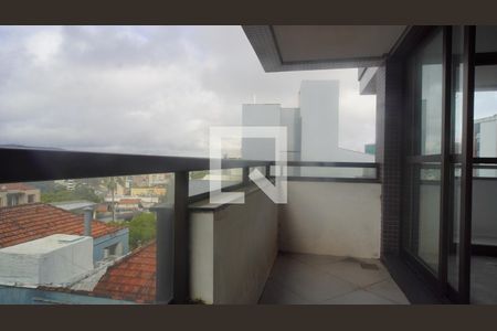 Varanda da Sala de apartamento à venda com 3 quartos, 119m² em Petrópolis, Porto Alegre