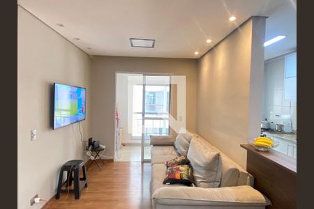 Sala de apartamento para alugar com 2 quartos, 60m² em Jaguaribe, Osasco