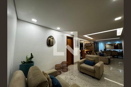 Sala de apartamento à venda com 4 quartos, 170m² em Silveira, Belo Horizonte
