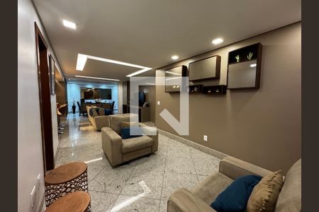 Sala de apartamento à venda com 4 quartos, 170m² em Silveira, Belo Horizonte