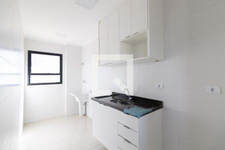 Cozinha e Área de Serviço de apartamento para alugar com 2 quartos, 40m² em Vila Jacuí, São Paulo