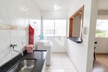 Cozinha de apartamento para alugar com 1 quarto, 38m² em Santo Antônio, Porto Alegre