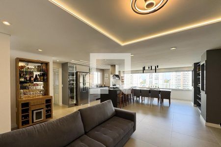 Sala de apartamento para alugar com 3 quartos, 137m² em Centro, São Bernardo do Campo