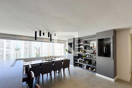Sala de apartamento para alugar com 3 quartos, 137m² em Centro, São Bernardo do Campo