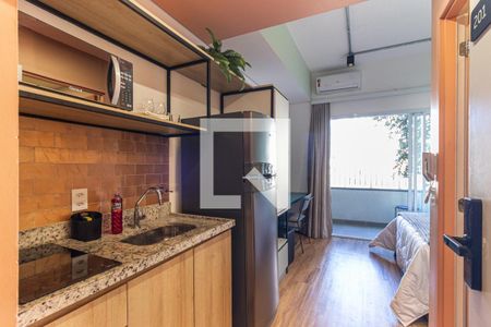 Studio de kitnet/studio para alugar com 1 quarto, 25m² em Campos Elíseos, São Paulo