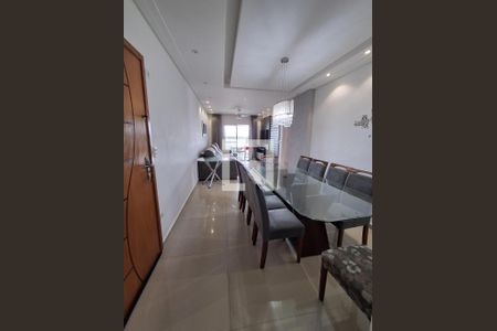 Sala de apartamento para alugar com 3 quartos, 118m² em Vila Caiçara, Praia Grande