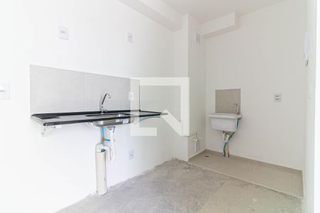Cozinha/Área de serviço de apartamento à venda com 2 quartos, 37m² em Barra Funda, São Paulo