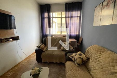 Sala de apartamento para alugar com 1 quarto, 45m² em Centro, Duque de Caxias
