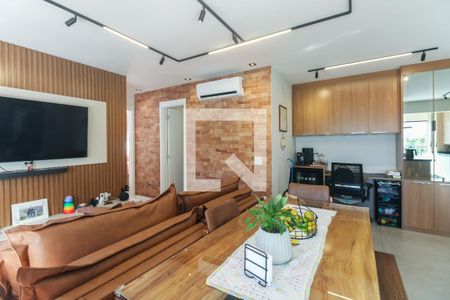 Sala  de apartamento à venda com 2 quartos, 66m² em Tatuapé, São Paulo