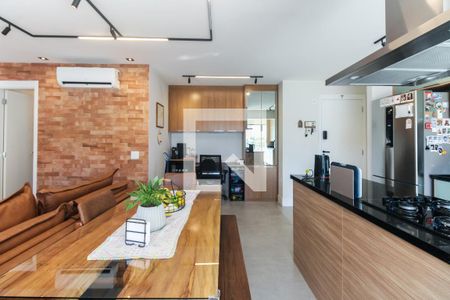 Sala  de apartamento à venda com 2 quartos, 66m² em Tatuapé, São Paulo