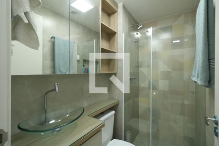 Banheiro de apartamento para alugar com 2 quartos, 40m² em Centro, Diadema