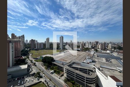 Vista da Sacada de kitnet/studio para alugar com 1 quarto, 45m² em Jardim Analia Franco, São Paulo