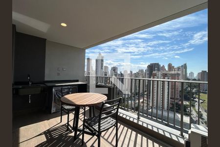 Sacada de kitnet/studio para alugar com 1 quarto, 45m² em Jardim Analia Franco, São Paulo