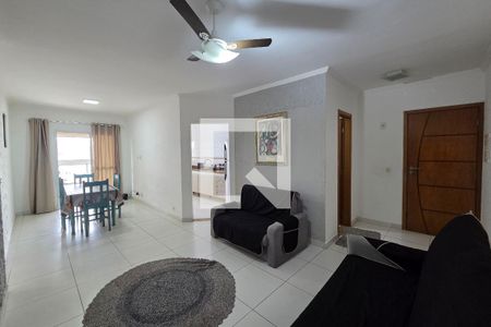 Sala de apartamento para alugar com 3 quartos, 88m² em Aviação, Praia Grande