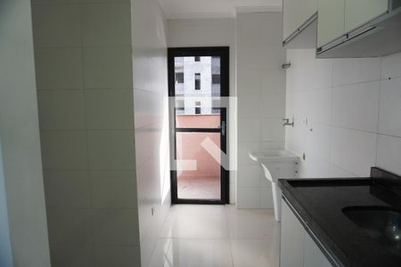 Sala/cozinha de apartamento para alugar com 2 quartos, 47m² em Vila Jacuí, São Paulo