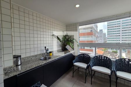 Varanda de apartamento para alugar com 2 quartos, 64m² em Guilhermina, Praia Grande