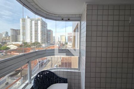 Varanda de apartamento para alugar com 2 quartos, 64m² em Guilhermina, Praia Grande
