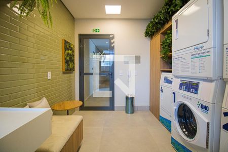 Área comum - Lavanderia de kitnet/studio para alugar com 1 quarto, 26m² em Tucuruvi, São Paulo