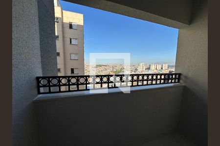 Varanda da Sala de apartamento para alugar com 1 quarto, 56m² em Jardim Maria Helena, Barueri