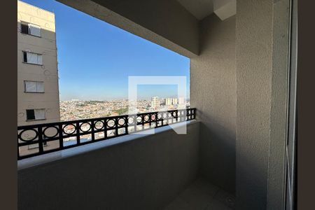 Varanda da Sala de apartamento para alugar com 1 quarto, 56m² em Jardim Maria Helena, Barueri