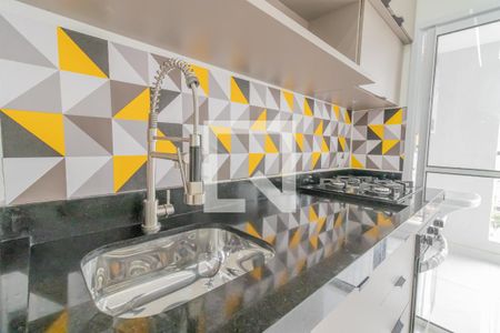 Sala/Cozinha de apartamento para alugar com 2 quartos, 47m² em Vila Ema, São Paulo
