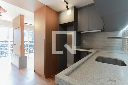 Cozinha de kitnet/studio para alugar com 1 quarto, 26m² em Tucuruvi, São Paulo