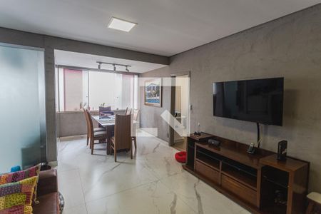 Sala de apartamento à venda com 3 quartos, 90m² em Silveira, Belo Horizonte