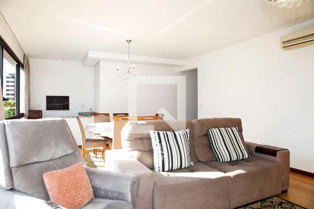 Sala de apartamento para alugar com 3 quartos, 123m² em Petrópolis, Porto Alegre