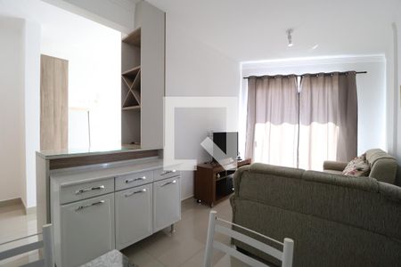 Sala de apartamento para alugar com 2 quartos, 60m² em Jardim Patricia, Uberlândia