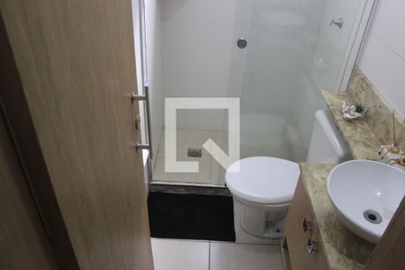 Banheiro  de apartamento à venda com 1 quarto, 39m² em Morros, Guarulhos