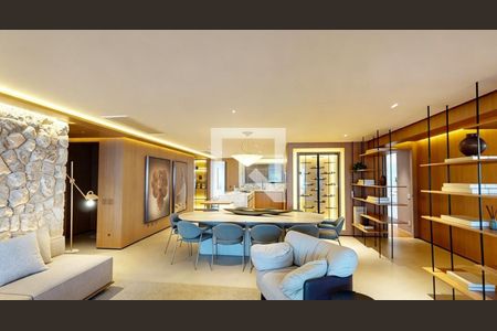 Sala de apartamento à venda com 4 quartos, 231m² em Vila Clementino, São Paulo