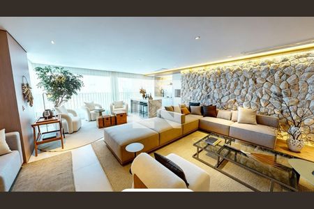 Sala de apartamento à venda com 4 quartos, 231m² em Vila Clementino, São Paulo