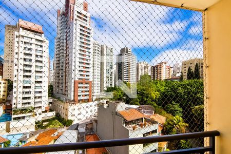 Vista da Varanda de apartamento para alugar com 1 quarto, 46m² em Bela Vista, São Paulo