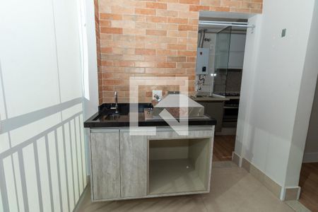 Varanda da Sala de apartamento para alugar com 2 quartos, 62m² em Vila Anastácio, São Paulo