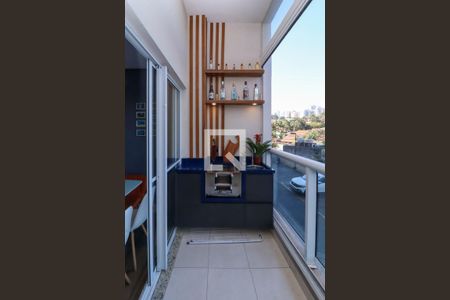 Varanda Gourmet de apartamento para alugar com 2 quartos, 54m² em Super Quadra Morumbi, São Paulo