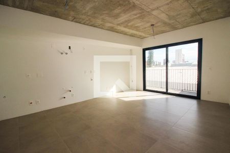 Sala/Cozinha de kitnet/studio à venda com 1 quarto, 36m² em Menino Deus, Porto Alegre